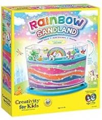 Creativity for Kids Rainbow Sandland - Make Your Own Sensory Sand Art for Kids - Arts and Crafts for Kids Age 6+