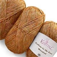 Cotton to The Core Worsted Heatherred 3 597m/300g (Golden Yellow)