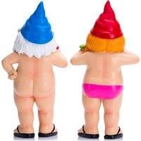 Novelty Naked Garden Gnome Statues