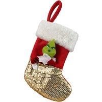 Cartoon Inspired Sequin Christmas Stocking In 2 Colours