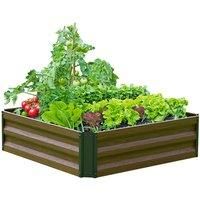 Panacea Urban Gardener Expandable Steel Raised Bed 3' x 3' (0.92m x 0.92m)