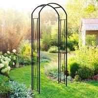 Panacea Camberwell Metal Garden Arch 7'8 x 3'2