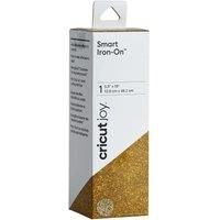 Cricut Joy Gold Glitter Smart IronOn 5.5 X 19 Inches
