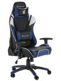 X-Rocker Agility Sport Esport Gaming Chair with Comfort Adjustability - BLUE