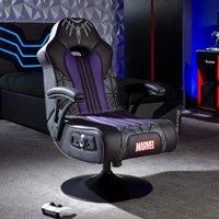 X ROCKER Official Marvel 2.1 Gaming Chair BL-Tooth Audio Vibration BLACK PANTHER