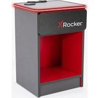 X-Rocker X Rocker Carbon-tek Bedside Table With Wireless Charging And Led Lights