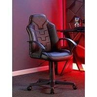 X Rocker Saturn Mid-Back Gaming Chair, Gold