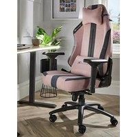 X Rocker Onyx Premium Pc Gaming Chair - Rose/Smoke