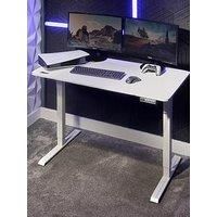 X Rocker Ascend Height Adjustable Desk White, none