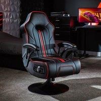 X Rocker Torque 2.1 Gaming Chair Wireless Bluetooth Audio PU Leather Seat Red