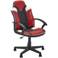 X Rocker Saturn Pc Office Gaming Chair - Red