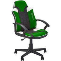 X Rocker Saturn Pc Office Gaming Chair - Green