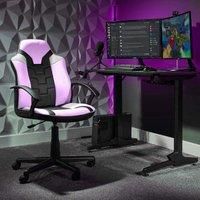 X Rocker Saturn Pc Office Gaming Chair - Pink