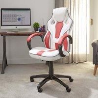 X-Rocker Maverick Height Adjustable Office Gaming Chair with Natural Lumbar support