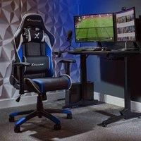 X Rocker Agility Junior PC Gaming Chair - Blue, Blue