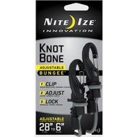 Knotbone Adjustable Bungee - 5mm, Black