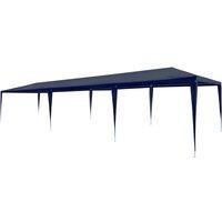 Party Tent 3x9 m PE Blue
