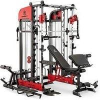Marcy Pro SM-7553Deluxe Smith Cage Home Gym System with incorporated Leg Press