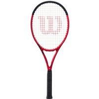 Adult Tennis Racket Clash 100l V2 280g - Black/red