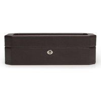 WOLF Windsor 10 Piece Watch Box Storage Case 458406 BRAND NEW Brown & Orange