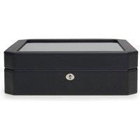 WOLF Windsor 10 Piece Watch Box & Jewelry Storage Case 458403 NEW Black Purple