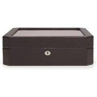 Wolf 458506 Windsor 15 Piece Watch Box in Brown & Orange MSRP $405