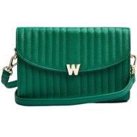 WOLF Mimi Crossbody Bag with Wristlet in Forest Green Color-NWT-Org Pkg-768312