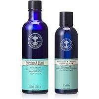Neal/'s Yard Remedies Geranium & Orange Shower Gel, Energising Body Wash, Uplifting Scent, Vegan & Cruelty-Free, 200ml