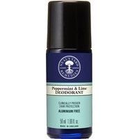 Neal/'s Yard Remedies Peppermint & Lime Roll On Deodorant | 24Hr Protection Against Odour & Wetness