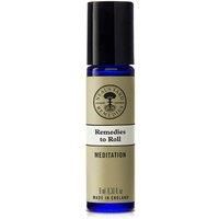Neal/'s Yard Remedies | Remedies to Roll - Meditation | Roll On Aromatherapy Blend for Meditation | Sandalwood, Vetiver & Frankincense Fragrance Gives You Inner Peace | 9ml
