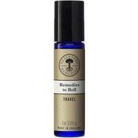 Neal/'s Yard Remedies | Remedies to Roll - Travel | Roll On Aromatherapy Blend for Travel | Bergamot, Neroli, Rosemary & Clary Sage Promote a Feeling of Calm During Travel | 9ml