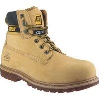 Mens Caterpillar Holton SB Safety Steel Toe Cap Lace Up Work Boots Sizes 6 to 15
