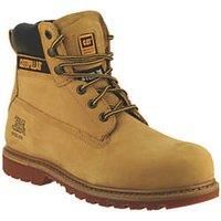 Cat Footwear Men/'s Holton Work Boots, Honey, 8 UK