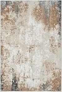 NOURISON Glitz 5/'3" x 7/'3" Taupe/Multi Modern Indoor Rug
