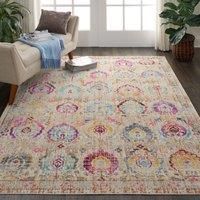 Vintage Kashan 4 Rug MultiColoured