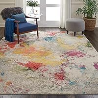 Amazon Brand - Movian Dospat Rectangular Area Rug, 221 cm x 160 cm (L x W), Geometric Pattern, Multicoloured