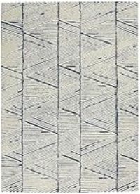NOURISON Colorado 5/'3" x 7/'3" White Blue Modern Indoor Rug