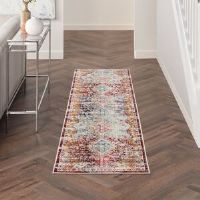 Nourison VINTAGE KASHAN - Area Rug Brown Runner 0.71 x 2.30cm