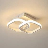 LED Ceiling Light Modern Creative White White Ceiling Lamp for Hallway Office LED Lamps Bedroom Kitchen Living Room Dinningroom