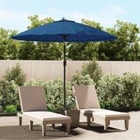 Outdoor Parasol with Aluminium Pole 270 cm Azure Blue