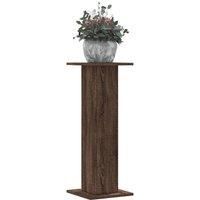 Plant Stands 2 pcs Brown Oak 30x30x80 cm Engineered Wood