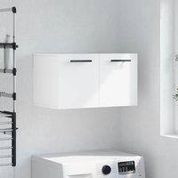 Wall Cabinet White 60x36.5x35 cm Engineered Wood