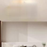 60W Modern Ceiling Lamps, 6000LM Black 5 Heads Petals LED Ceiling Light, LED Ceiling Lamps for