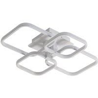 LED Ceiling Lamps 60W Square Ceiling Design Modern Ceiling Lights White for Living Room,