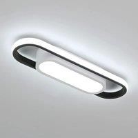 LED Ceiling Light Rectangular 24W,LED Ceiling Lamp White Light, Acrylic Ceiling Light for Bedroom,