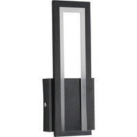 Indoor LED Wall Light,16 W Modern Acrylic Wall Lamp,Black Interior Wall Light for Corridor,