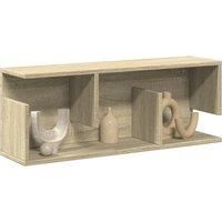 Wall Cabinet 80x20x30 cm Sonoma Oak Engineered Wood