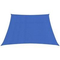Sunshade Sail 160 g/m Blue 3/4x2 m HDPE
