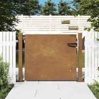 Garden Gate 105x105 cm Corten Steel