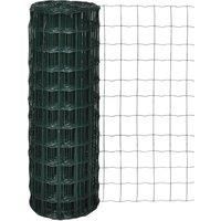 Euro Fence Steel 10x1.5 m Green